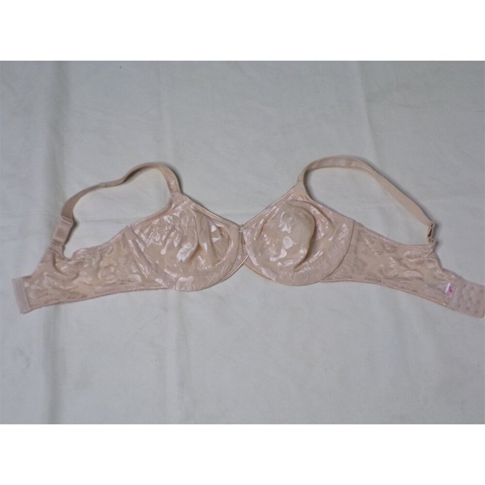🆕 WACOAL Awareness Full Unpadded Underwire Bra 34DDD Beige Nude #85567 - Picture 9 of 12